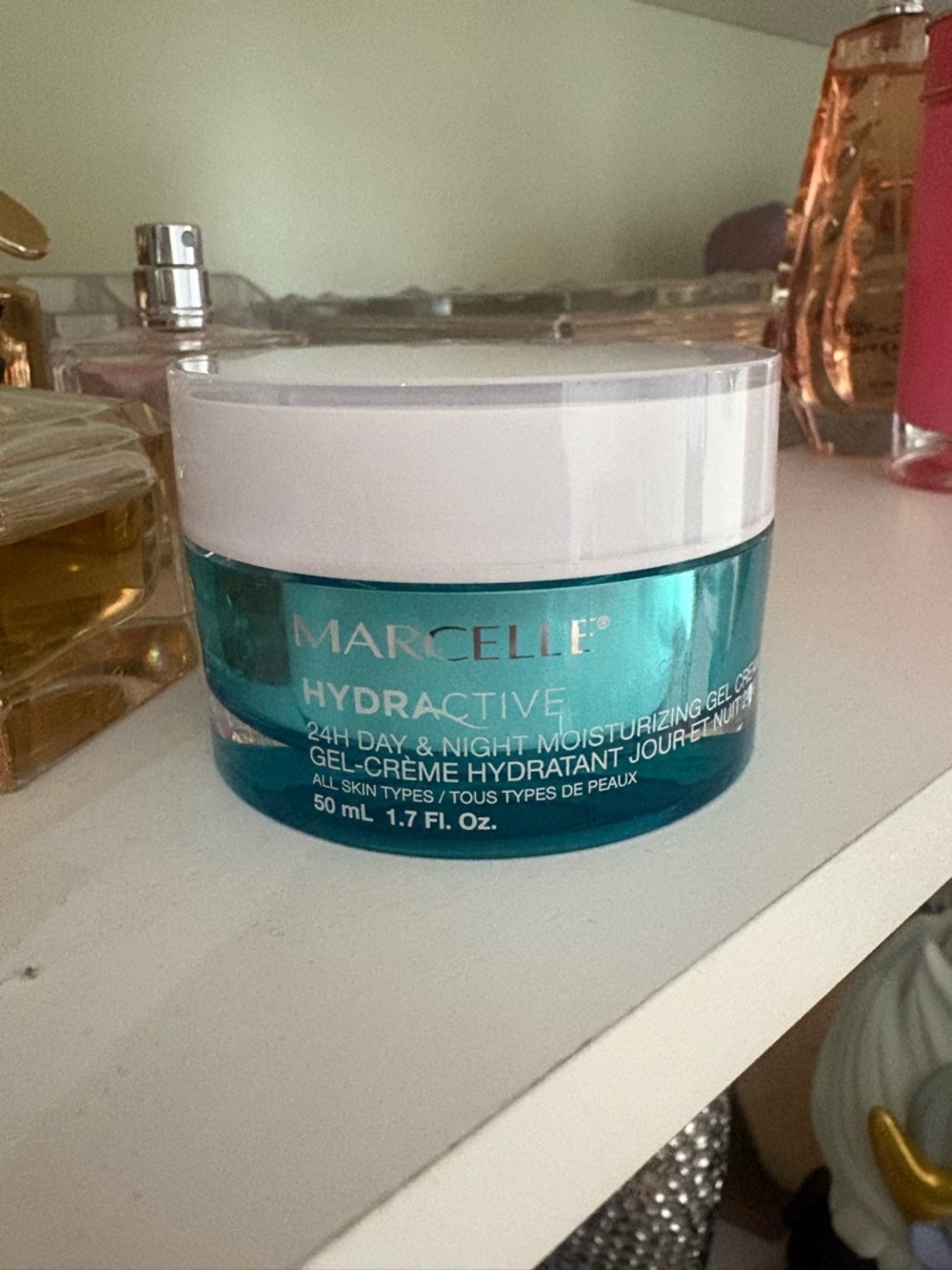 New Marcelle Hydractive 24H Day & Night Moisturizing Gel-Cream – Turquoise